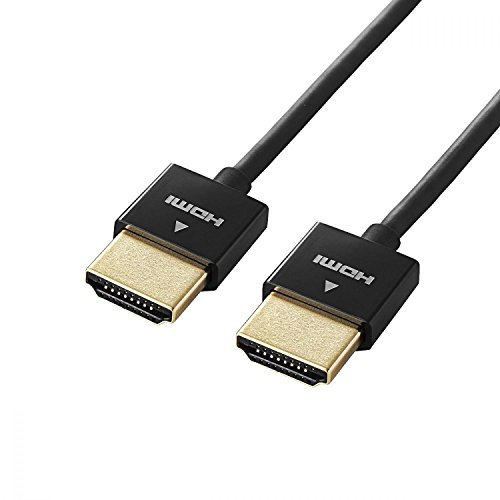ELECOM HDMI cable Ethernet-enabled super slim 1.5 m black DH-HD14SS15BK [���s�A���i]
