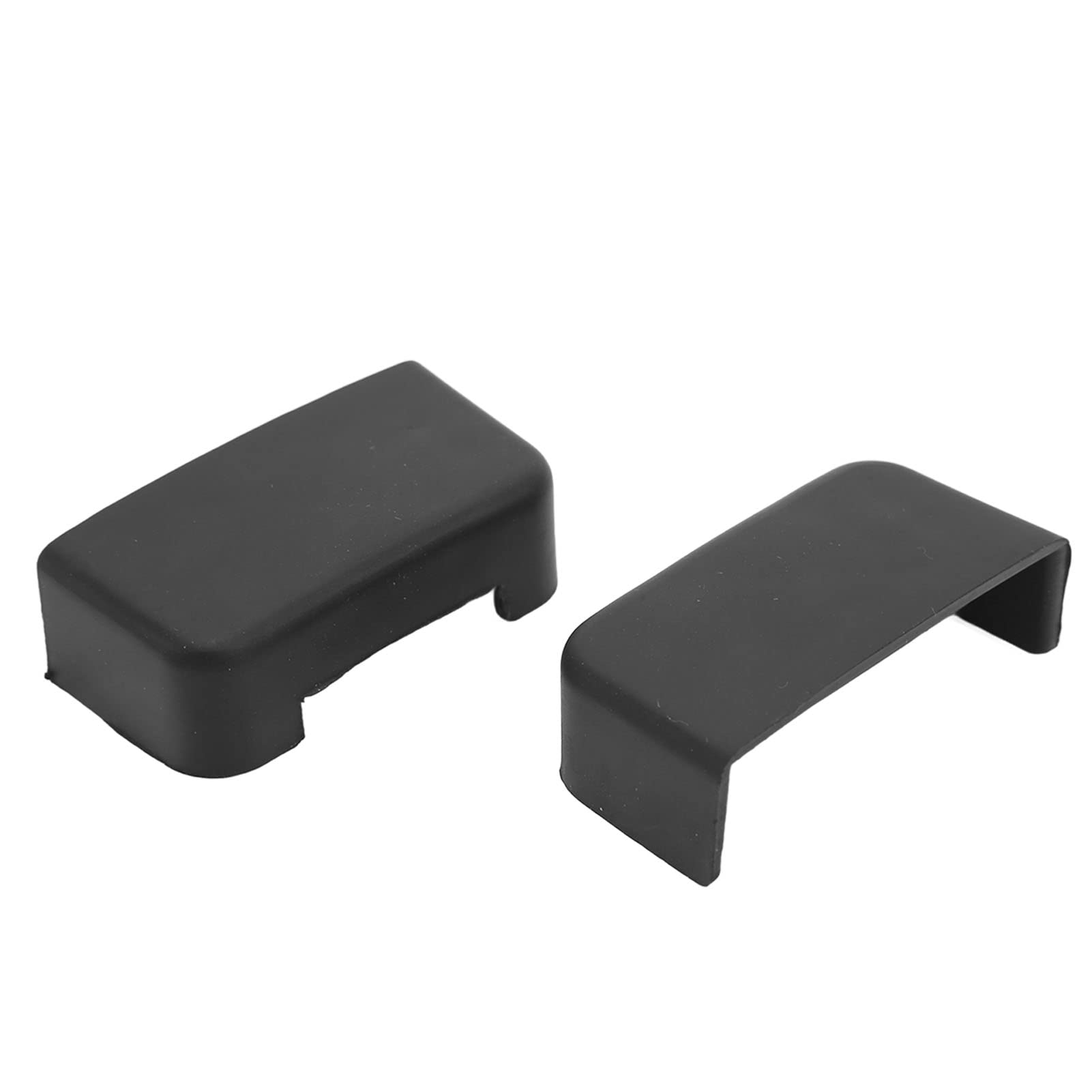 Keenso Car Seat Slide Rail Plug, 4 Pcs Rear Seat Slide Rail Plug Rubber Protector Cover Replacement for Y 2017‑2023