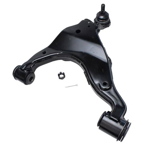 Image of Detroit Axle - 4WD Front End Control Arms Kit for 2005-2015 Toyota Tacoma, 2 Lower 2 Outer Tie Rods Upper Ball Joints 2006-14 Replacement - 6pc Set