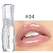 Produktbild Lip Plumer, Lip Gloss Transparent Makeup Feuchtigkeitsspendender Lipgloss Flüssig Lippenstift Matt, lipgloss aufbewahrung lipgloss transparent lipgloss tube tattoo lipgloss set matt glossy