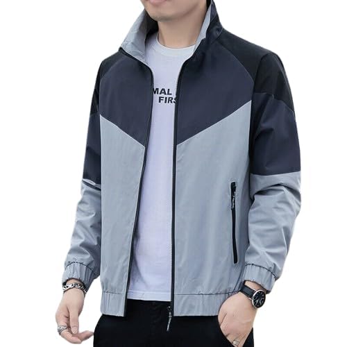 caraba Mens Trending Lightweight Windcheater Nylon Stylish Full Sleeves Stand Collar Water Resistant Winter Sports Jacket-picture-35