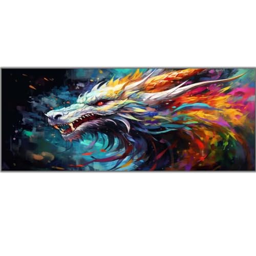 Broderie Diamant Kit Complet dragon animal point de croix moderne 5D