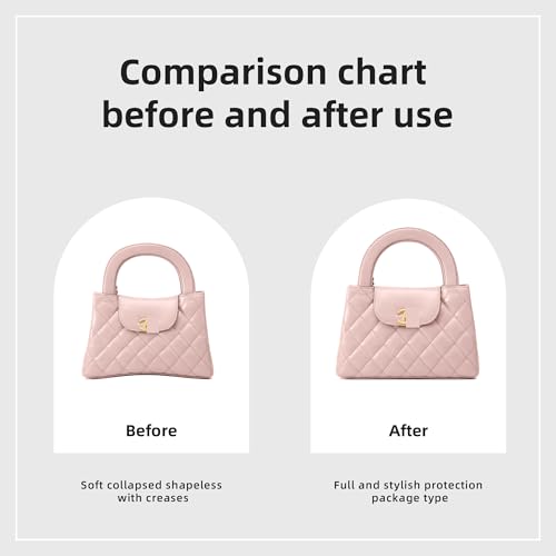 Image of DGAZ Custom Purse Organizer Insert For Chanel Kelly Bags, Silky Smooth Bag Organizer, Luxury Handbag & Tote Shaper