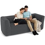 COSTWAY Sofá Hinchable Doble, 184x79x67 cm, Sofá Inflable Portátil con...