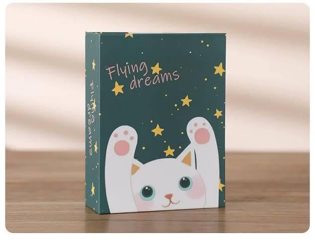 Even Photo Album Book, Album for photos collection, 4 inch x 6 inch (10 x 15 Cm) size Photo collection album with Flying Dreams taxture and design on Cover (100 PHOTO SPACE, Flying Dreams, Green)-image-20