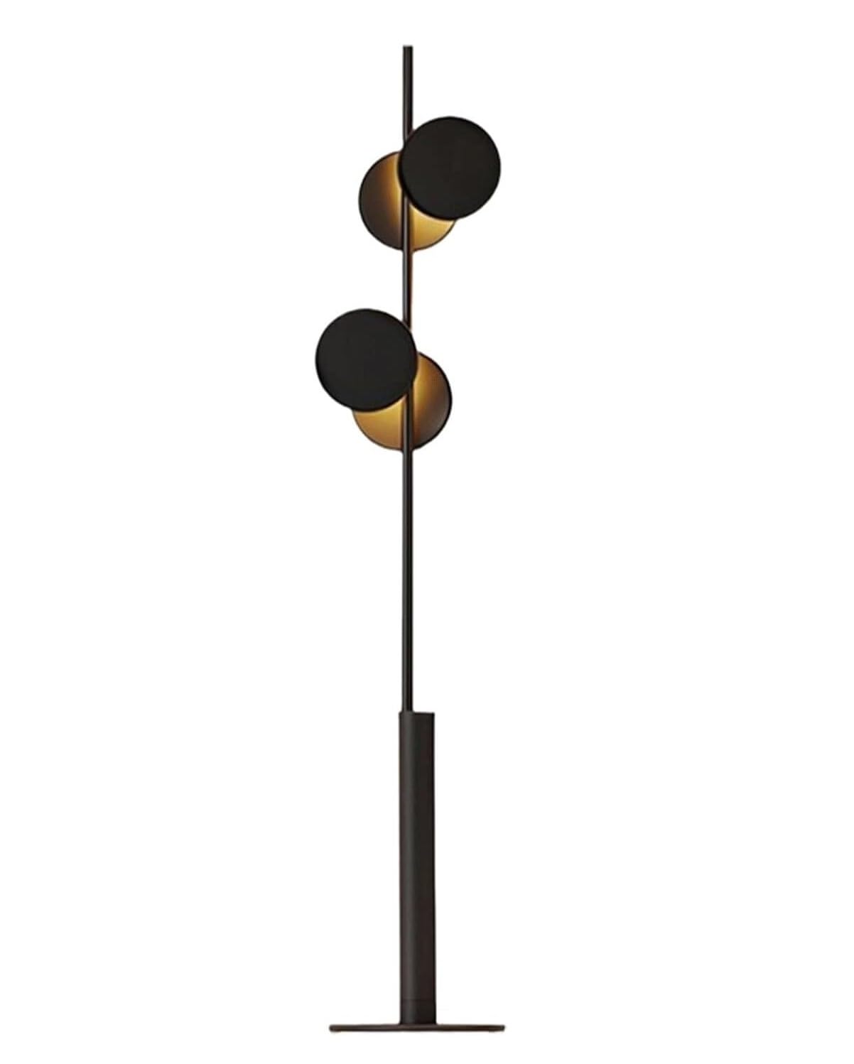 Standing Lamps Lampa Podłogowa Nordic Iron Z 2 Abażurami G4 Stojąca Do Salonu, Sypialni Podłogowa Salonu