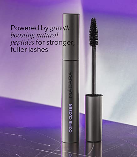 MÁDARA Organic Skin Care, Infinite Lash Eyelash Mask, Volumizing & Defining, Infused with Castor Oil & Peptides, 6 ml - Image 3