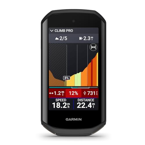 Image of Garmin Edge 1050 Cycling GPS Computer Red Silicone Case Gift Box Bundle | Color Touchscreen, Built-in Speaker, Group Ride, Road Alerts | Includes PlayBetter Screen Protectors, Adapter, Case & More
