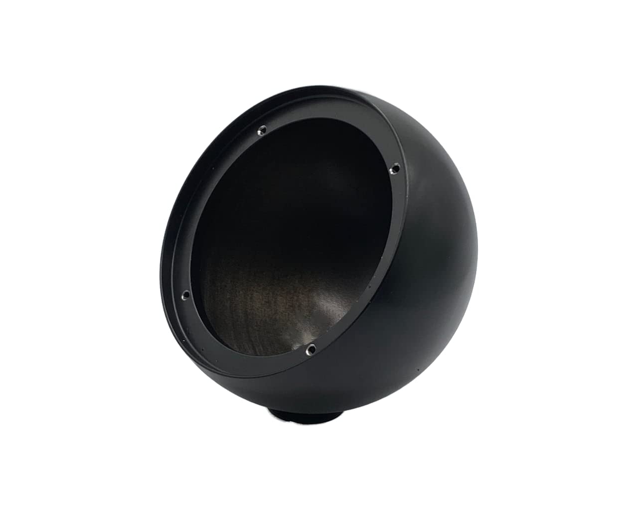 Aluminium Lautsprechergehäuse Ø100 mm für Hertz MLK 700.3 ML700.3 Mitteltöner in schwarz mit M13 Gewinde