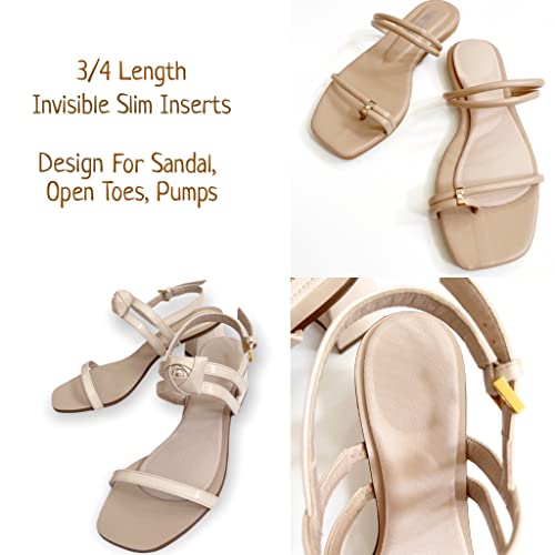 Plantillas Transparentes de Gel 3 Pares Para Mujer Talla 5-7 miniatura 7