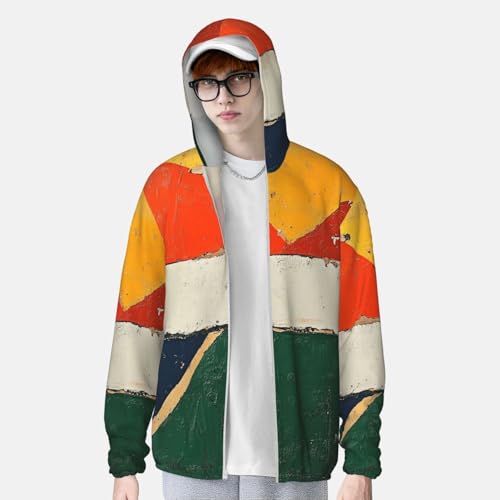 UPF 50+ Sun Protection Hoodie Long Sleeve South Africa Flag Sun Shirt Rash Guard Fishing Shirts for Men4