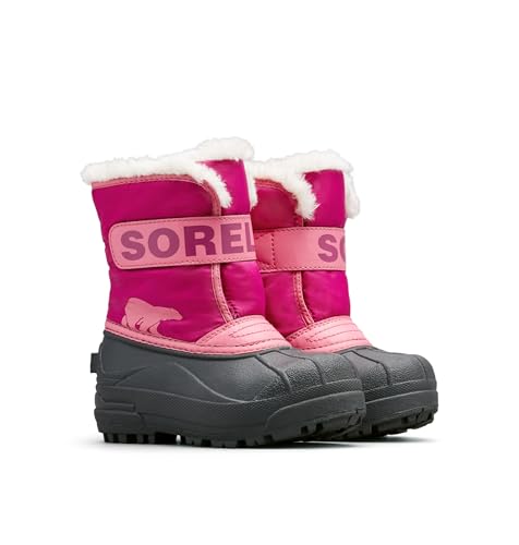 Sorel KIDS SNOW COMMANDER Schneestiefel für Unisex Baby, Rot...
