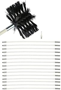 Goujian G2024 Schornsteinreinigungsbürsten-Set 15-teilig