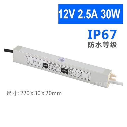 Alimentation de commutation étanche 12V contre les pannes LED