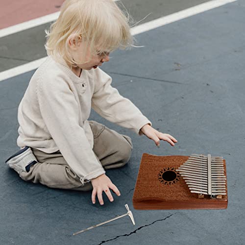 BIENKA Kalimba 17 Touches Thumb Piano : Mbira Kalimbas Portable Thumb Piano Instrument Professionnel Cadeau for Enfants… - Les Beatles, Paul McCartney, John Lennon, RIngo Starr, George Harrison BIENKA Kalimba 17 Touches Thumb Piano : Mbira Kalimbas Portable Thumb Piano Instrument Professionnel Cadeau for Enfants… – Image 8