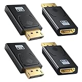 pièces informatiques 【STABILITÉ SUPÉRIEURE】La puce IC avancée intégrée convertit le signal DisplayPort en signal HDMI.❗ Remarque : ce n'est PAS un convertisseur bidirectionnel et ne peut pas transmettre les signaux de HDMI vers DisplayPort. [Service client amical et facilement accessible pour résoudre vos problèmes en temps opportun.]