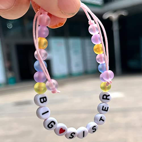 Image of Sister's Big Bracelet Gift, Little Girls' Sister Jewelry