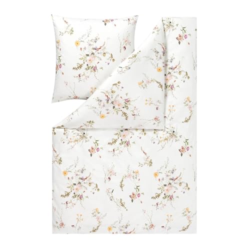 Estella Mako Interlock Jersey Bettwäsche Leoni Multicolor 1 Bettbezug 135...