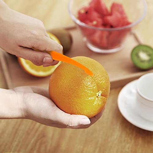 Orangenschäler aus Kunststoff mit langem Griff für einfaches Schälen