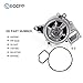 ECCPP Water Pump W/Gasket fits for Buick for Chevy Saab Saturn Pontiac Olds Allure Cobalt 2.0L 2.2L 2.4L Water Pump replaces AW5092 WP-9228 18-1637 1307350 543-07350