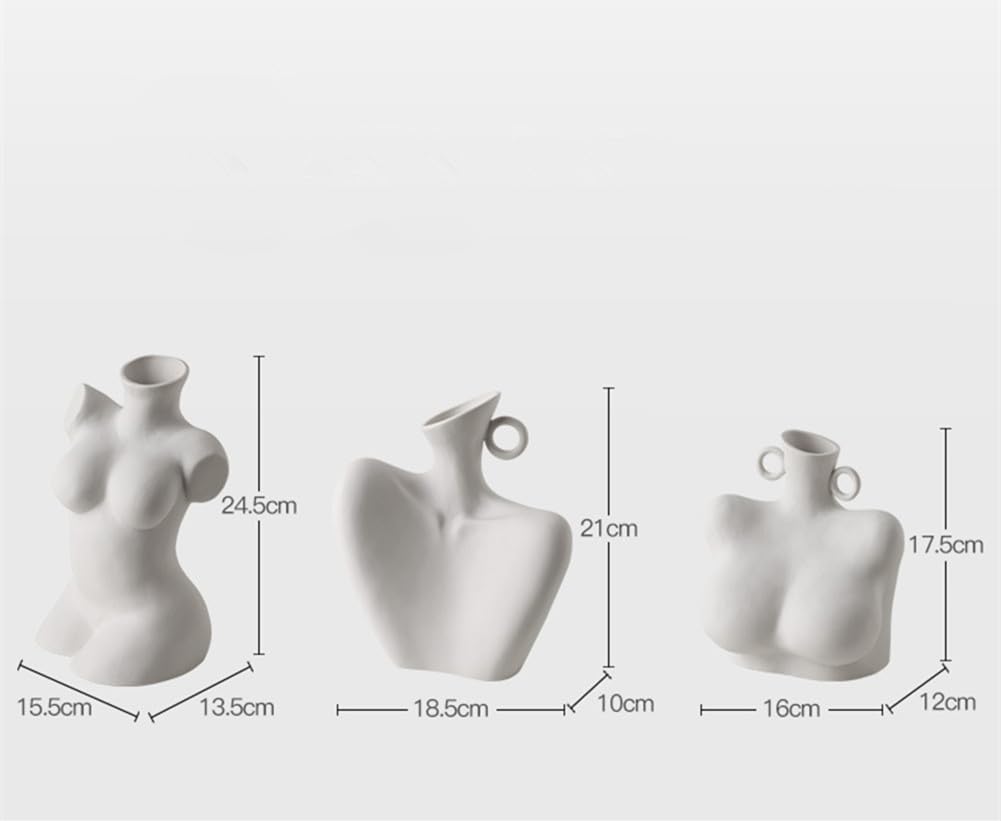 Statuette Couple Sculpture Décorative Minimaliste - Objet Décoration Intérieur Bureau