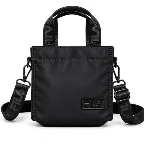 Bolsa Lateral Unisex Fila Sport Life Letter, Preto, U