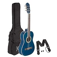 36" Classical Guitar Perfect for Intermediate Players Lightweight, easy and comfortable to play Comes with a 5mm padded bag, 2 Pics & Strap