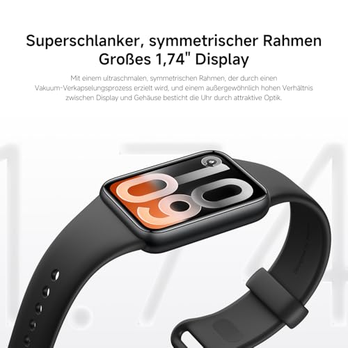 Xiaomi Smart Band 10 Pro, Fitness-Armband, Schwarz