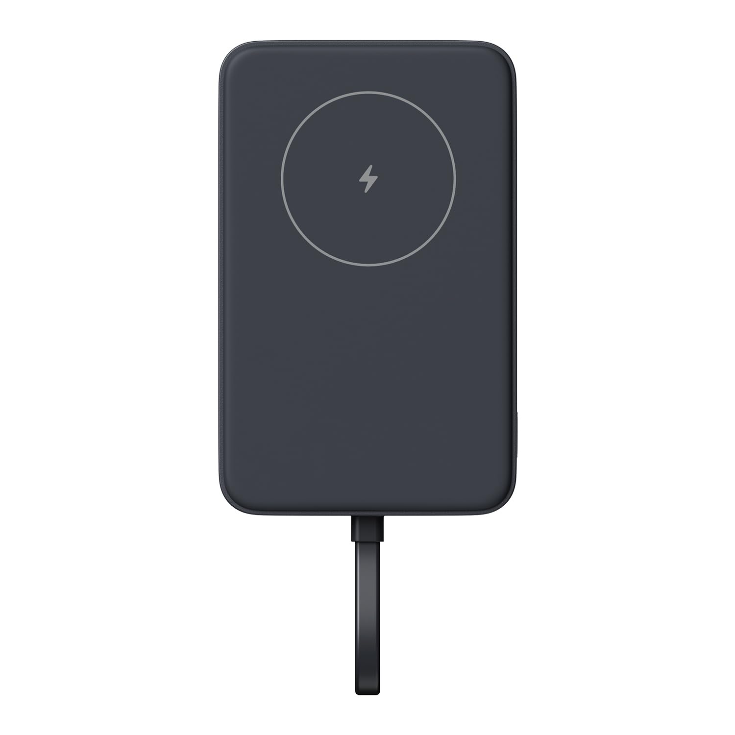 Xiaomi 33W Magnetic Power Bank 10000mAh (Integrated Cable), fast charging, charges iPhone 16 Pro 2 times, strong magnetism, Wireless Portable Charger,safe compatible with iPhone Series-Gray.