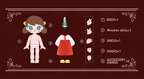 POPMART Molly ドール クララ Amazon | POPMART MOLLY クララ BJD[ボールジョイントドール