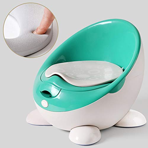 TUEWDFSA Zachte Baby Potty Toilet Training Seat Draagbare Plastic Baby Potty Trainer Kids Indoor WC Baby Potty… - Afbeelding 5
