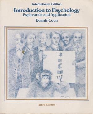 Introduction to psychology: Exploration and app... 0314696423 Book Cover