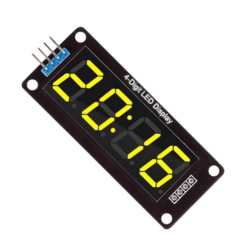 Compact 4-Digit 0.56Inch Digital Display Module TM1637 Driven LED Tube for Electronics Clocks & Industrial Applications Clock Display Module