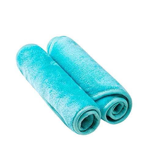 Makeup Remover Cloth Cleansing Towel - Chemical Free - Move Makeup Instantly With Just Water (2 Blue) #TOP23