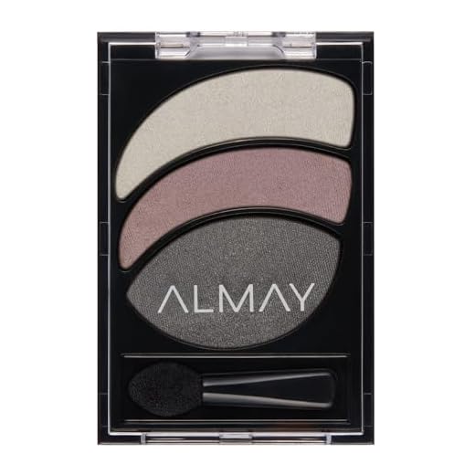 Eyeshadow Palette by Almay, Longlasting Eye Makeup, Smoky Eye Trio, Hypoallergenic, 040 Lavender Haze, 0.08 Oz