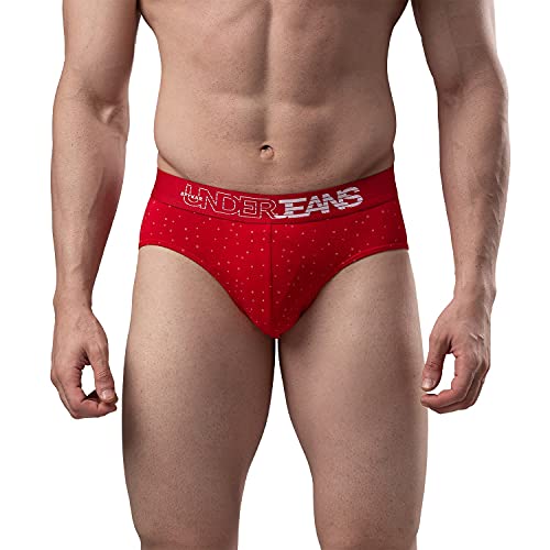 Image of Underjeans Men Cotton Blend Brief