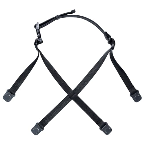 Klein Tools KHHSTRPT2 Hard Hat Chin Strap Type 2 Compatible Hard Hat Accessories Chin Strap with Quick Release and Multi Point Attachment System