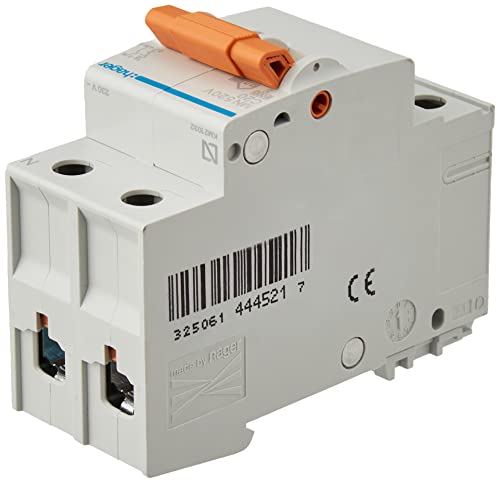 Interruptor automático magnetotérmico serie MN, 1P+N, 20A, curva C, 6KA