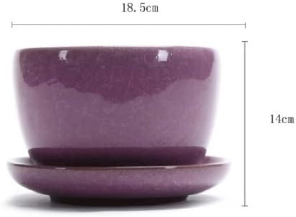 Ceramiczna doniczka, nowoczesna doniczka na rośliny kaktusa, dekoracyjny pojemnik do domu i ogrodu, dekoracja biurowa, 24 cm doniczka wewnętrzna, stylowy i wszechstronny design