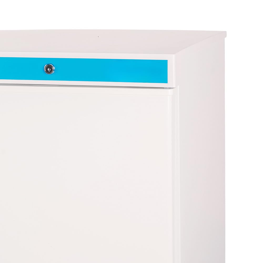 Armario Refrigerado Bajo de 1 Puerta de 60 cm Refrigeración Estática Blanco | Armario Frigorífico Capacidad 129 L - 3 Estantes y 100 W para Bares y Restaurantes