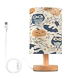 Taille parfaite : cette petite lampe de table mesure 24,7 x 13 cm, adaptée pour la chambre, la chambre d'amis, le salon, la salle d'étude, la chambre d'enfants pour les filles et les garçons, le bureau, etc. Il ne prendra pas trop de place, répond à vos besoins d'éclairage.