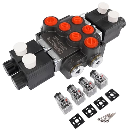 Électrovanne de commande hydraulique en fonte haute pression pour tracteur - 2