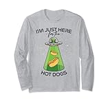 Photo Gallery alien shirt ufo abduction, hot dog divertente per gli amanti degli alieni maglia a manica Photo Gallery alien shirt ufo abduction, hot dog divertente per gli amanti degli alieni maglia a manica