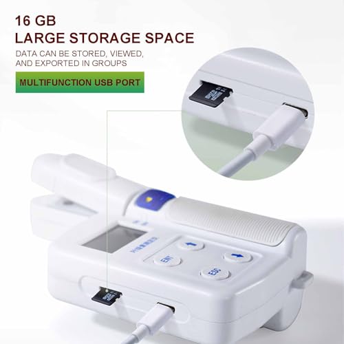 Miernik chlorofilu – zakres pomiarowy SPAD 0,0-990,99, szybkie wykrywanie 0,8 s, przechowywanie danych 16 GB, interfejs USB, obsługa ręczna, dwujęzyczna obsługa