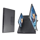 GXDJC Curve Screen Magnifier,3D HD Mobile Phone Magnifier Projector Screen For Movies, Videos, And Gaming–Foldable Phone Stand With Screen Amplifier–Supports All Smartphones (Color : 14inch) - Image 2