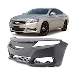FitParts Compatible with Front Bumper Cover 2014-2019 Chevy Chevrolet Impala LS LT LTZ Eco. New, Primed and Ready for Paint. with Fog Light Holes. GM1000946 22990032 2015 2016 2017 2018