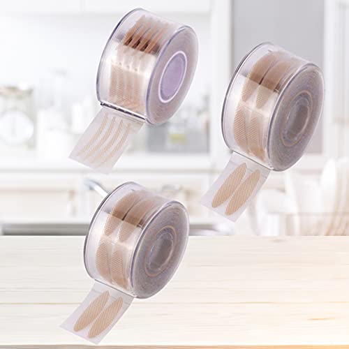 KALLORY Adesivos Para Palpebras 600Pcs De Pálpebra De Pálpebra Dupla De Malha De Adesivos Invisíveis