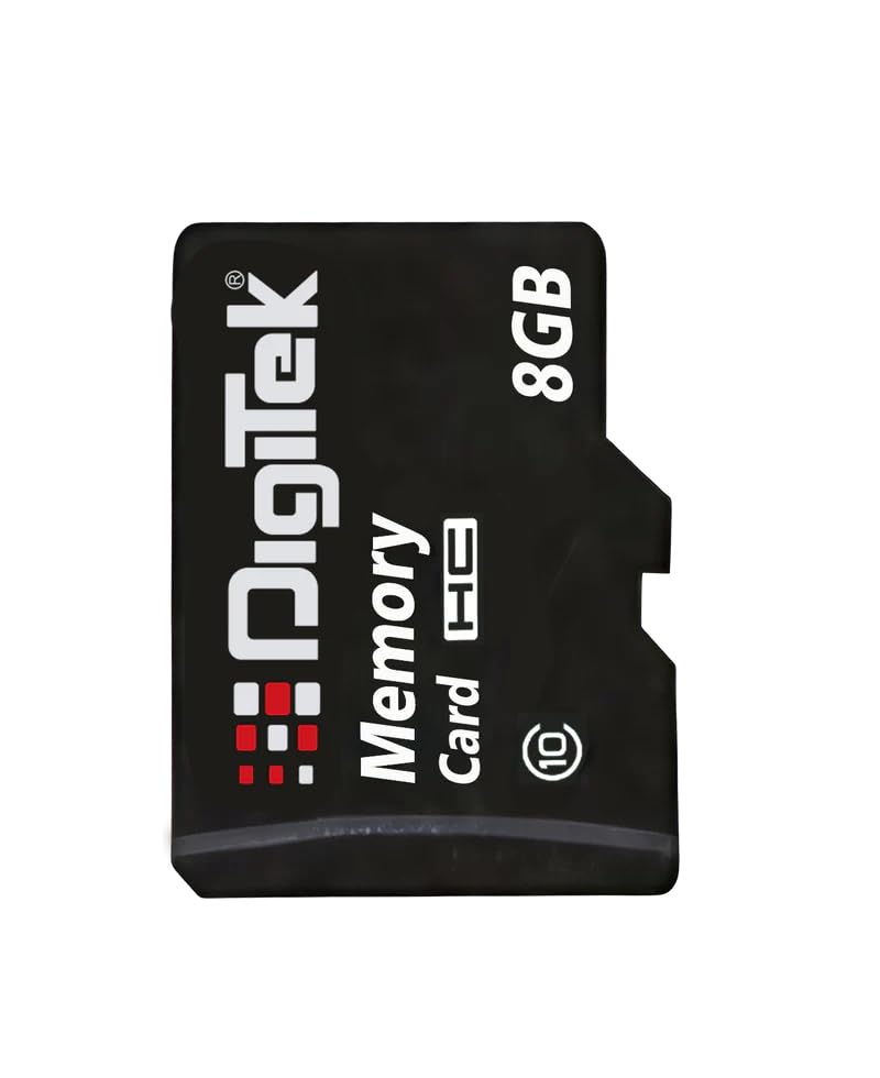 Digitek (DTF 8GB C10) High Speed Micro SDHC 8GB UHS-I Memory Card – A1, Class 10, 100MB/s Speed, Waterproof, Shockproof, X-Ray Safe, Ideal for Smartphones, Cameras, CCTV & More Digitek (DTF 8GB C10) High Speed Micro SDHC 8GB UHS-I Memory Card – A1, Class 10, 100MB/s Speed, Waterproof, Shockproof, X-Ray Safe, Ideal for Smartphones, Cameras, CCTV & More