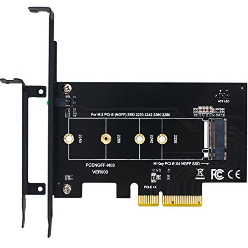 Mailiya M.2 PCIe to PCIe 3.0 x4 Adapter - Support M.2 PCIe 2280