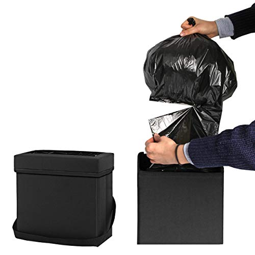 Kmmotors Aladdin Sturdy Car Trash Can, Garbage Can, Trash Bags Included (Medium) #TOP7